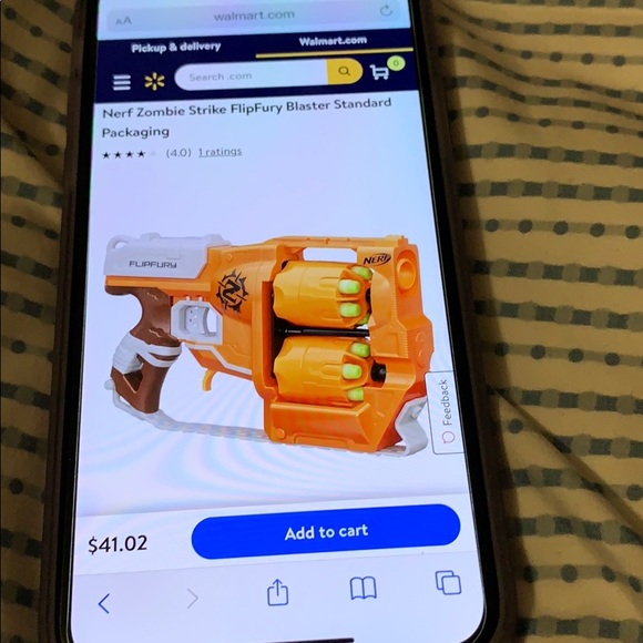 Nerf zombie strike flip fury - Picture 2 of 2